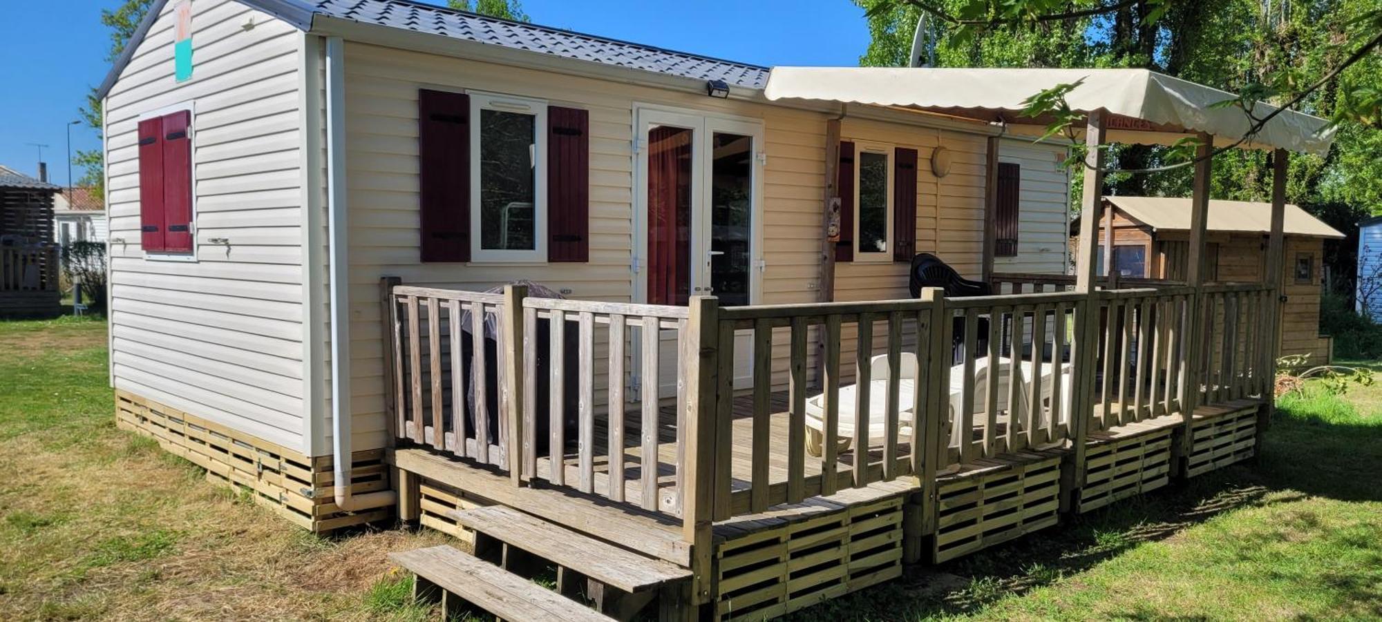 Mobil-Home Le Petit Paradis Vendeen Camping 3 Etoiles 7Km Des Plages Avrillé 外观 照片
